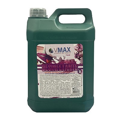 Desinfetante Liquido Uso Geral Floral Vmax 5 Litros