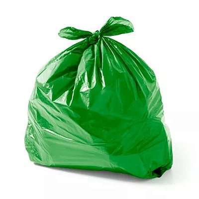 Saco de Lixo 100LTS Verde P.6 PCT C/100 UN