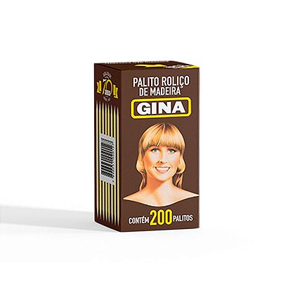 Palitos de Dente Gina CX C/200 UN