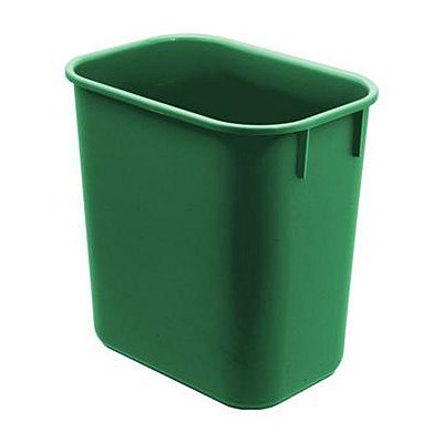 Cesto de Lixo para  Escritório Plástico 12L Verde  571.4 Acrimet