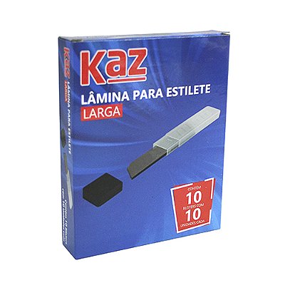 Lâmina Larga 18mm Kaz KAZ1143 C/10 UN