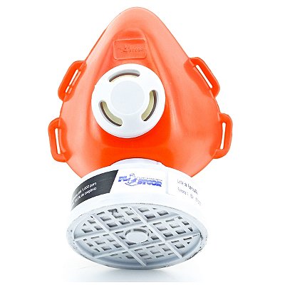 Respirador 1/4 Facial c/ 1 Filtro Incluso - CA 39428