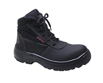 Botina Microfibra Kadesh Adventure Cor Preta - Risco Eletricista - CA 46269