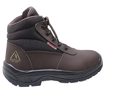 Botina Microfibra Kadesh Adventure Cor Marrom - Risco Eletricista - CA 46269