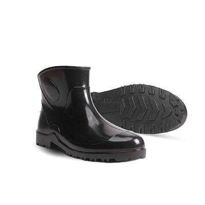 Bota PVC Innpro Cano Extra Curto Preta - CA 40681