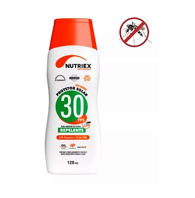 Protetor Solar Nutriex FPS 30 c/ Repelente 120g