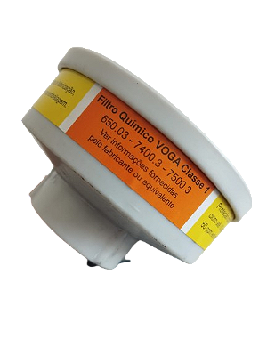 Filtros Químicos Para Máscara Plastcor - ABEK1 - VO/GA - AM