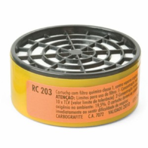 Filtros Químicos Para Máscara Carbografite CG 306