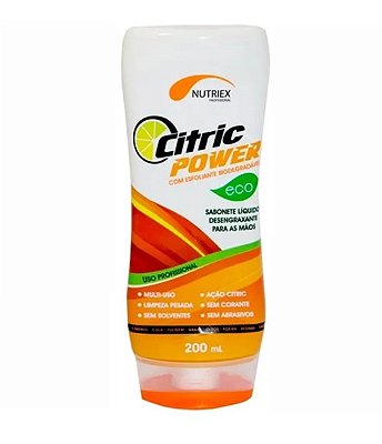 Sabonete Desengraxante Citric Power Eco 200ml
