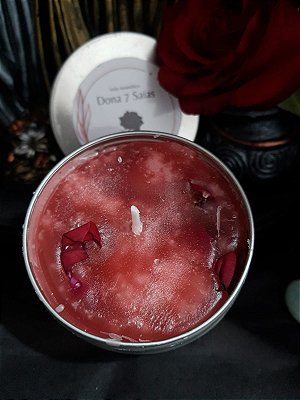 Vela Aromática Amor e Glamour - Rosas Vermelhas