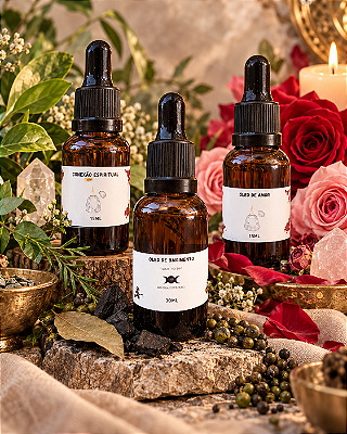 Óleo Ritualístico Para Conexão Espiritual - 30ml