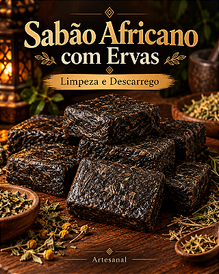 Sabao Africano Especial- Com ervas 80g