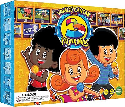 Jogo Vamos Cantar Com  Três Palavrinhas
