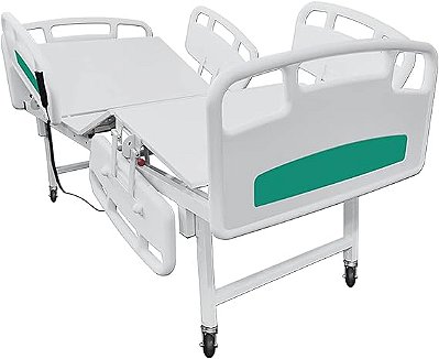 Cama hospitalar motorizada 2 movimentos semi luxo - Marca Hospitalar