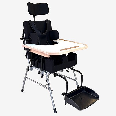 Carteira escolar adaptada (com braço e mesa AVD) - Vanzetti