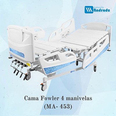 Cama Fowler com 4 manivelas - Móveis Andrade