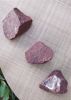 Pedra Bruta Jaspe Vermelho - Força, determinação, vitalidade