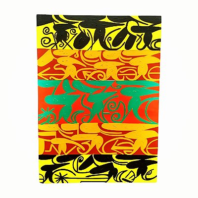 Pintura original. Título: Experimentação Estética N•