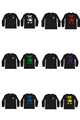 T-Shirt RIGUES N•2 - MANGA LONGA -