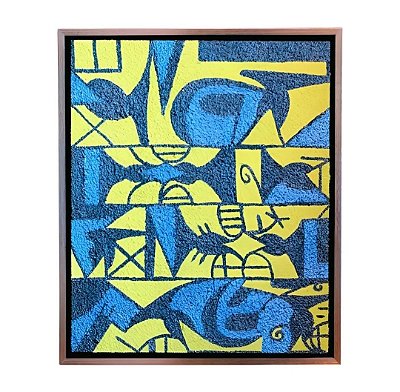 Pintura Original. Título: Experimentação Estética N• 104