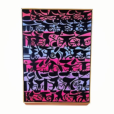 Pintura Original. Título: Experimentação Estética N• 90