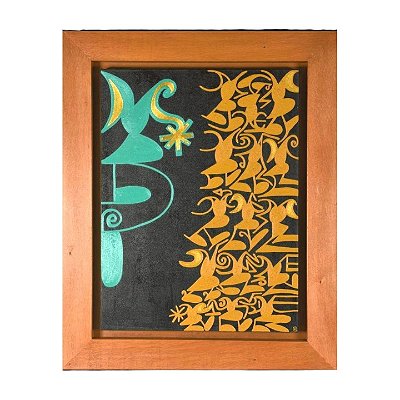 Pintura Original. Título: Experimentação Estética N• 93