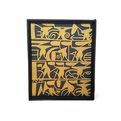 Pintura RIGUES Original. Título: Experimentação Estética N• 110