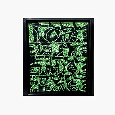 Pintura RIGUES Original. Título: Experimentação Estética N• 105