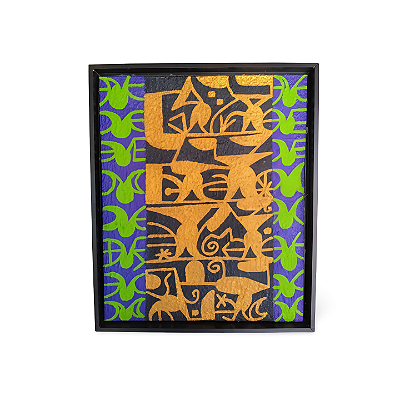 Pintura RIGUES Original. Título: Experimentação Estética N• 122