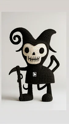 MUD Toy - Mask Of Mortality ( Amigurumi)