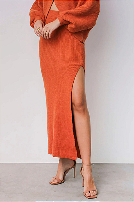 Saia Longa Tricot