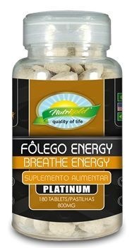 Fôlego Energy Platinum 180 compr. (800mg) Nutrigold Fôlego Energy Platinum 180 compr. (800mg) Nutrigold