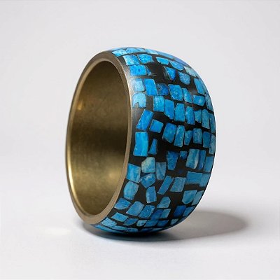ARTISAN BRASS BANGLE