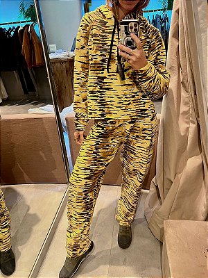 MOLETOM CAPUZ TIGRE