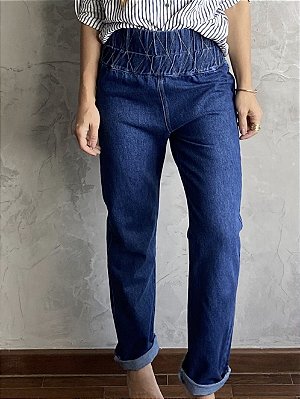 Calça Cós Elástico Super Dark