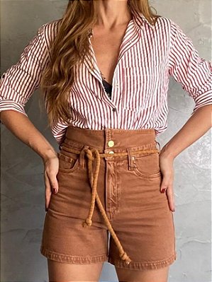 Shorts Mari Chocolate