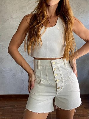 Shorts Espadrille Off White