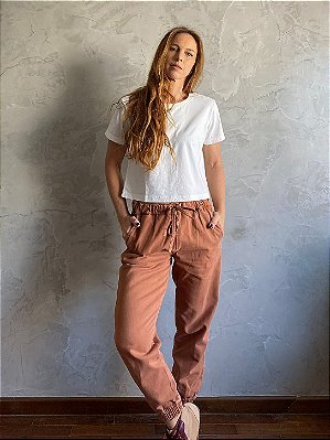 Camiseta Cropped Off White