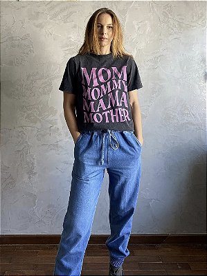Camiseta MOM Chumbo Stone