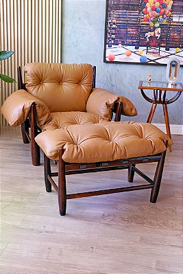 poltrona mole antiga, 1957 jacarandá - Sergio Rodrigues