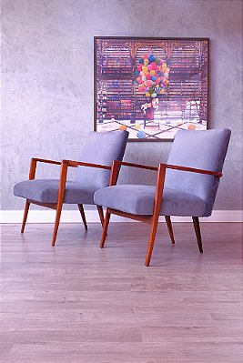 par de poltronas - Giuseppe Scapinelli
