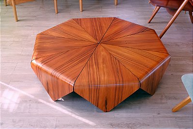 mesa de centro pétala - Jorge Zalszupin