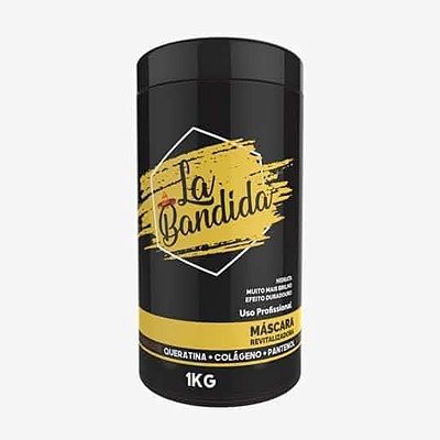 Máscara La Bandida 1kg – Hidratação Profissional para Todos os Tipos de Cabelo