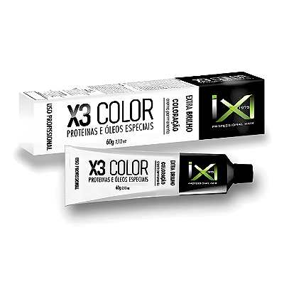 X3-Color 11.1 Louro Ultra Claro Acinzentado – Efeito Platinado com Proteção e Brilho Intenso