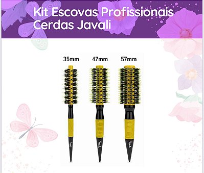 kit escovas proficionais-by Malu
