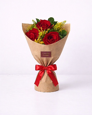 Mini Buquê Paixão Clássica