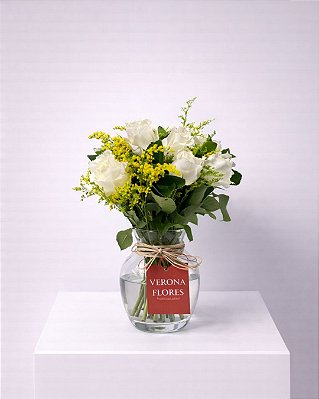 Arranjo Serenidade Branca