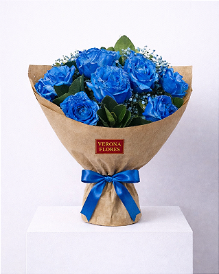 Buquê Azul Celeste Imperial