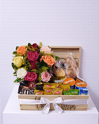 Cesta Jardim Com Amor