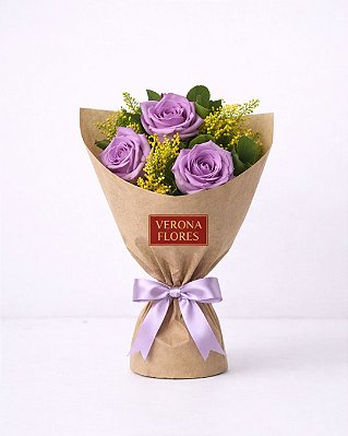 Mini Buquê Encanto Lilás